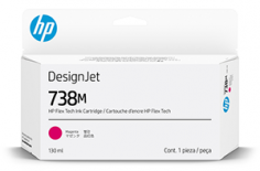 HP 738M Magenta Cartridge (130 ml)